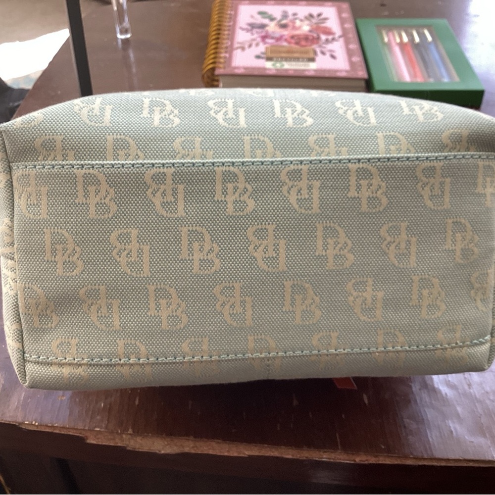 Dooney & Bourke Signature Double Pocket Hobo Bag w/Matching Coin Purse - Picture 5 of 8